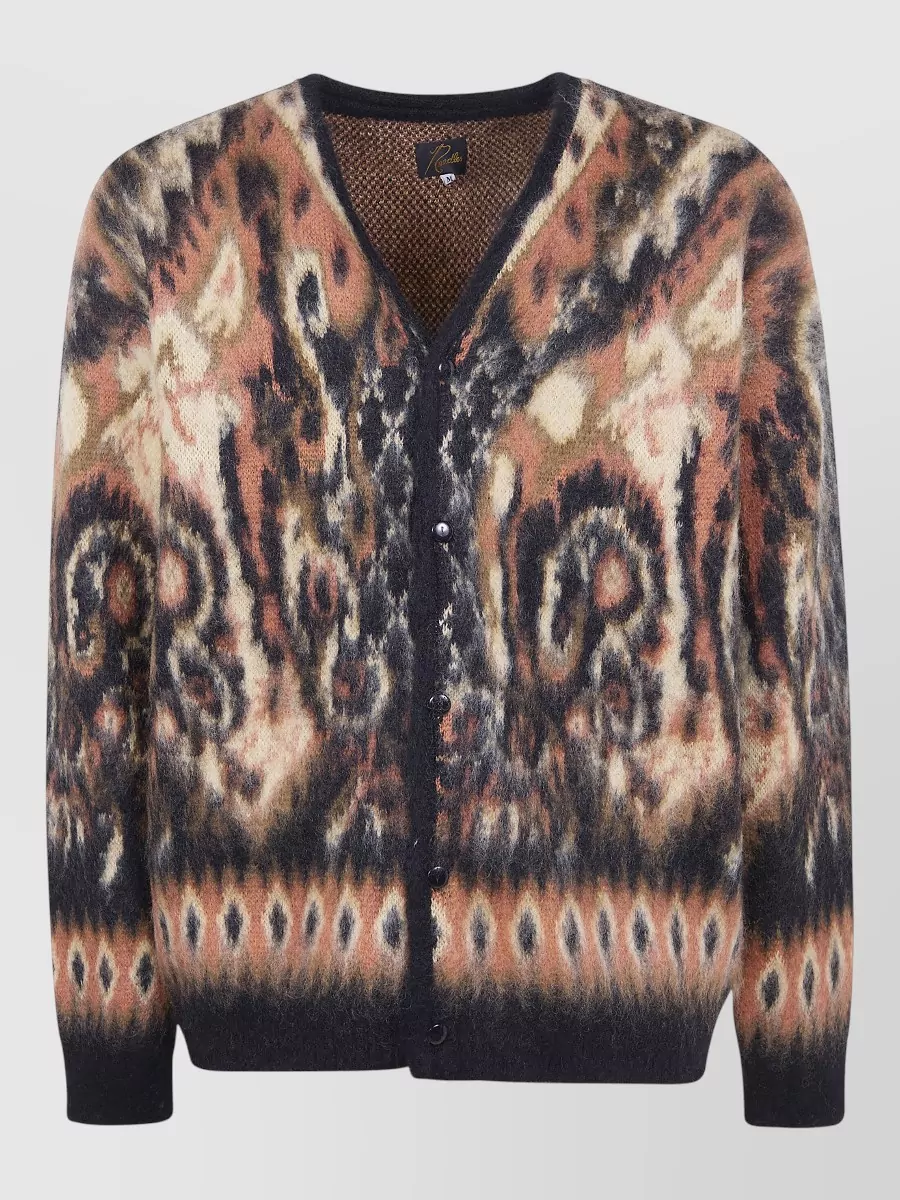Needles Mohair Paisley Cardigan