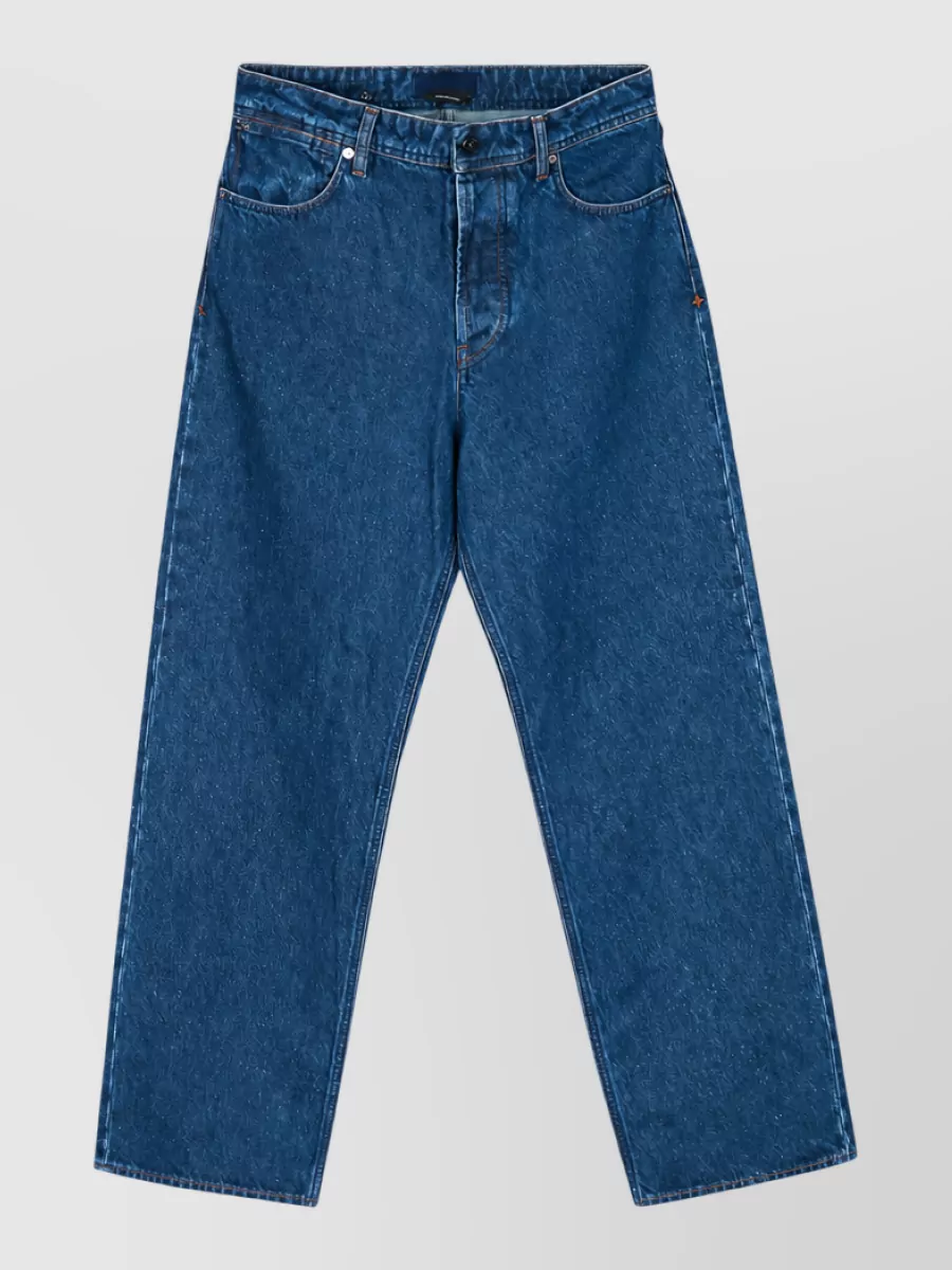 Stone Island Denim straight-leg jeans