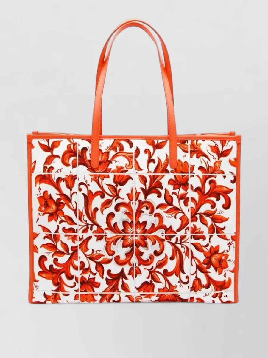 Dolce&Gabbana small shopping cotton tote bag