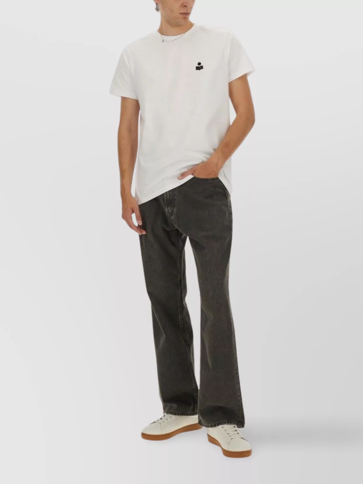 Isabel Marant "Zafferh" Crew Neck T-Shirt