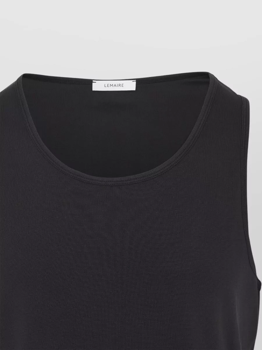 Lemaire Sleeveless Tank Top Round Neck Design