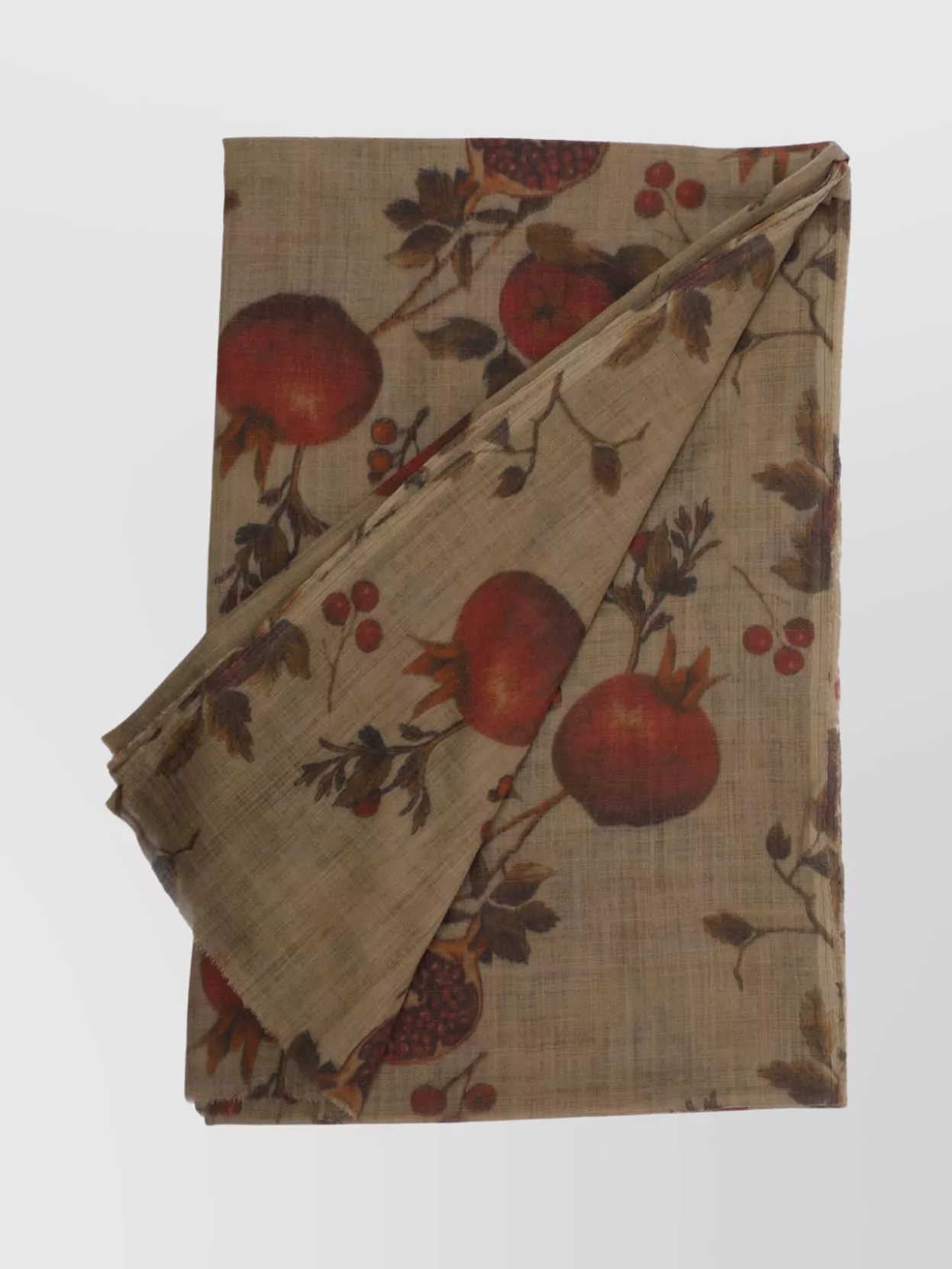 Uma Wang Floral Lightweight Patterned Rectangular Soft Scarf