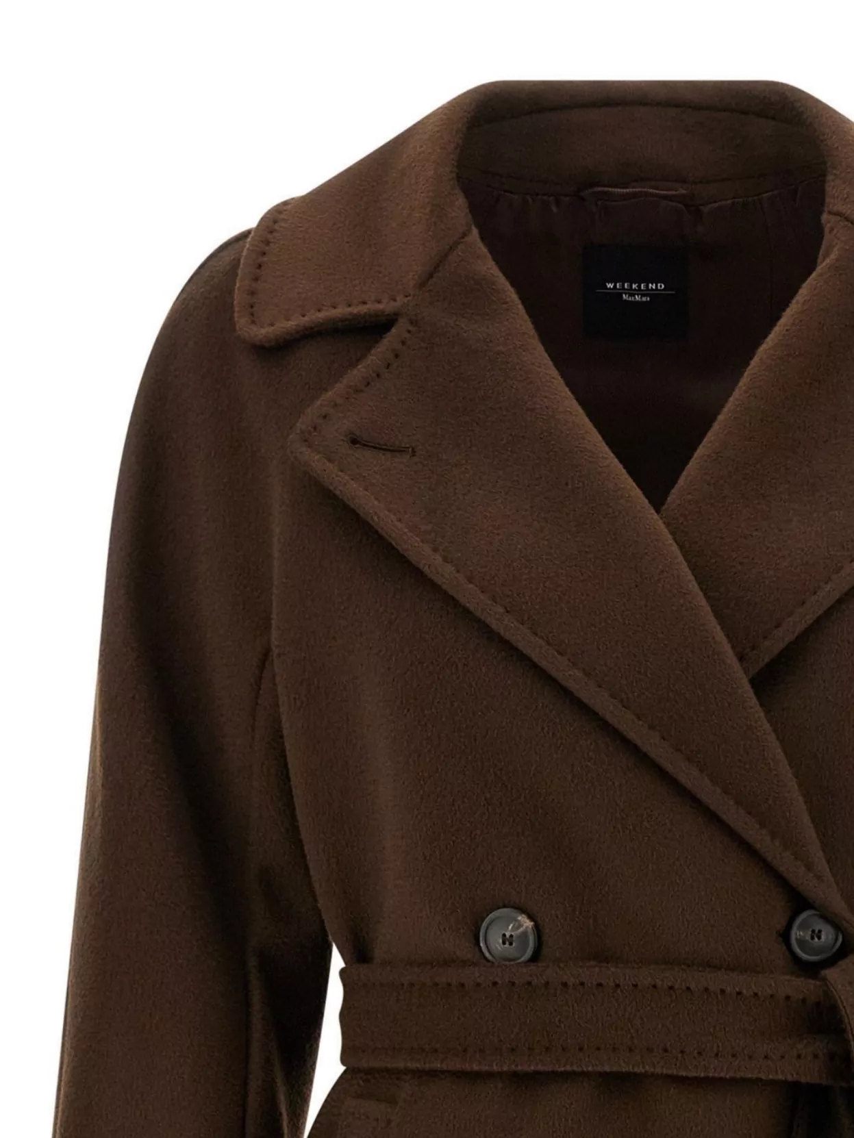 Weekend Max Mara Belted Waist Coat Long Sleeves