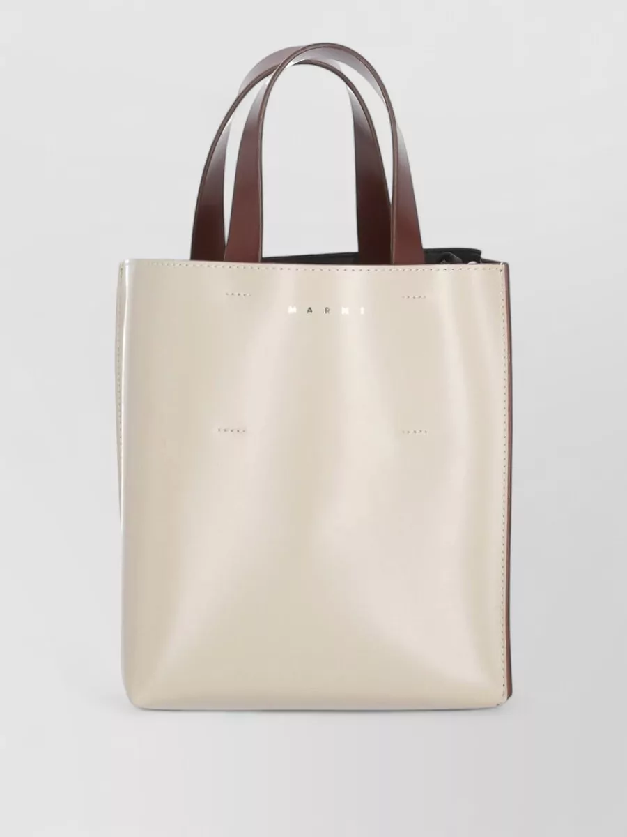 Marni Museo Leather Tote Bag