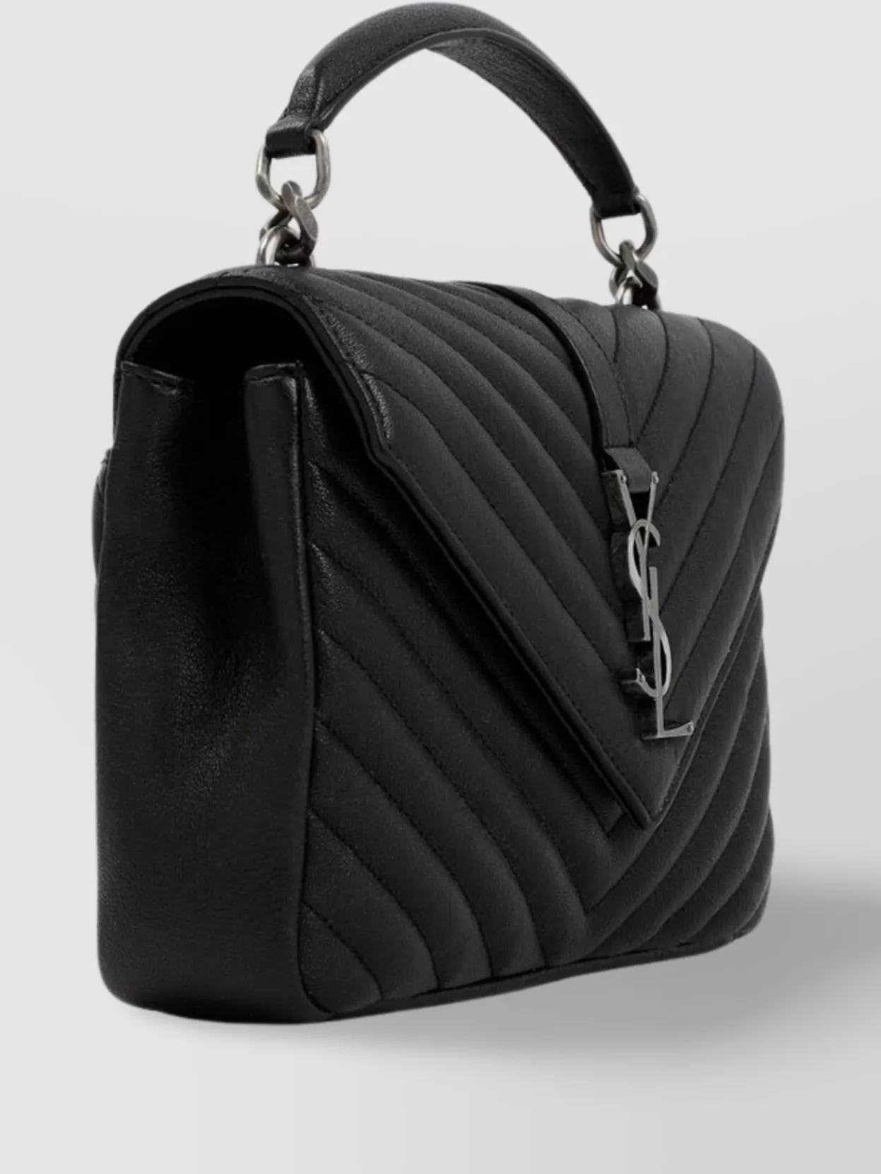 Saint Laurent Quilted Shoulder Bag Detachable Strap
