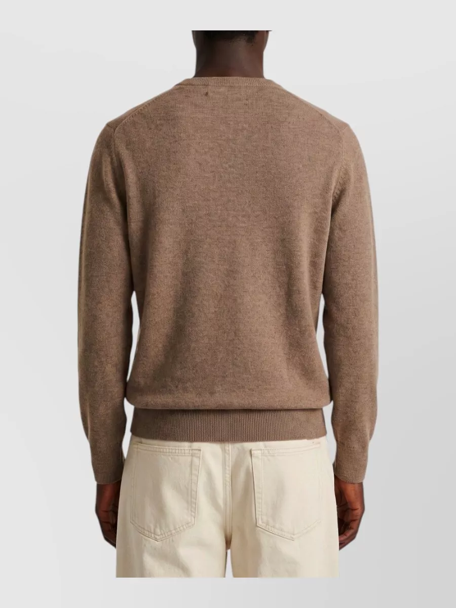 Ballantyne Cashmere Regular-Fit Diamond-Knit Crew-Neck Jumper