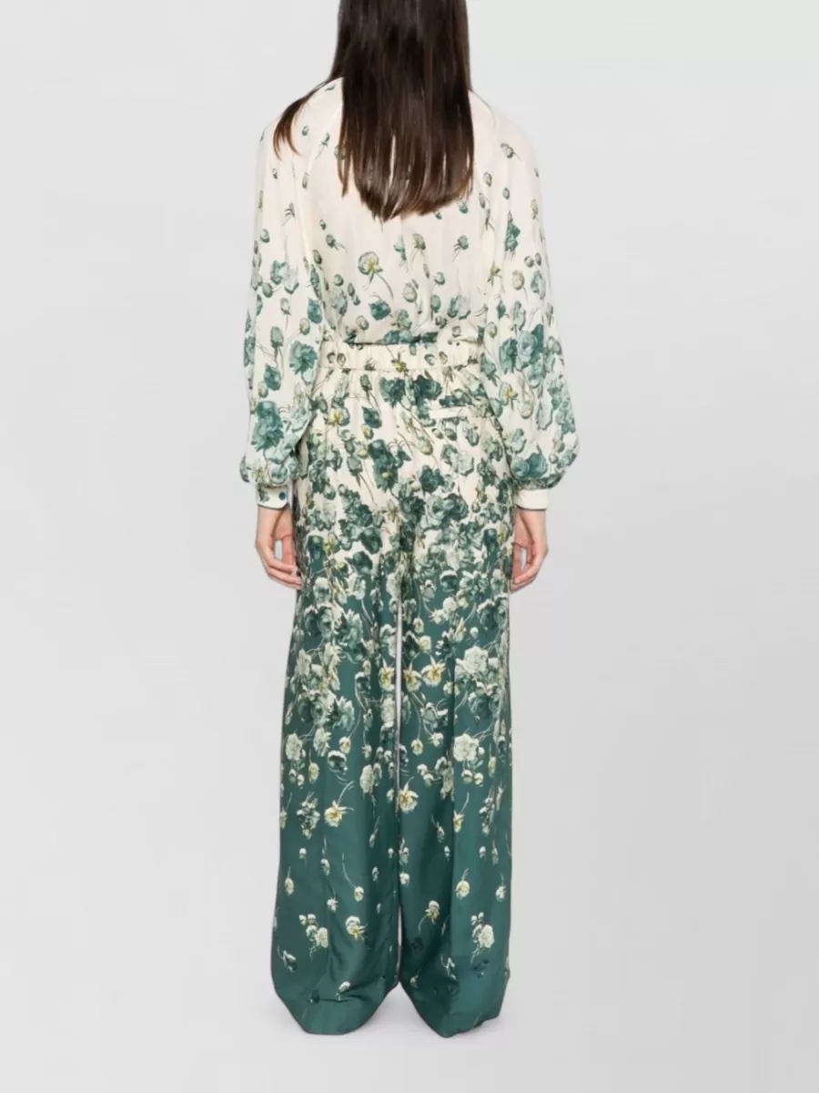 F.r.s For Restless Sleepers Floral-Print Wide-Leg Pyjama Bottoms