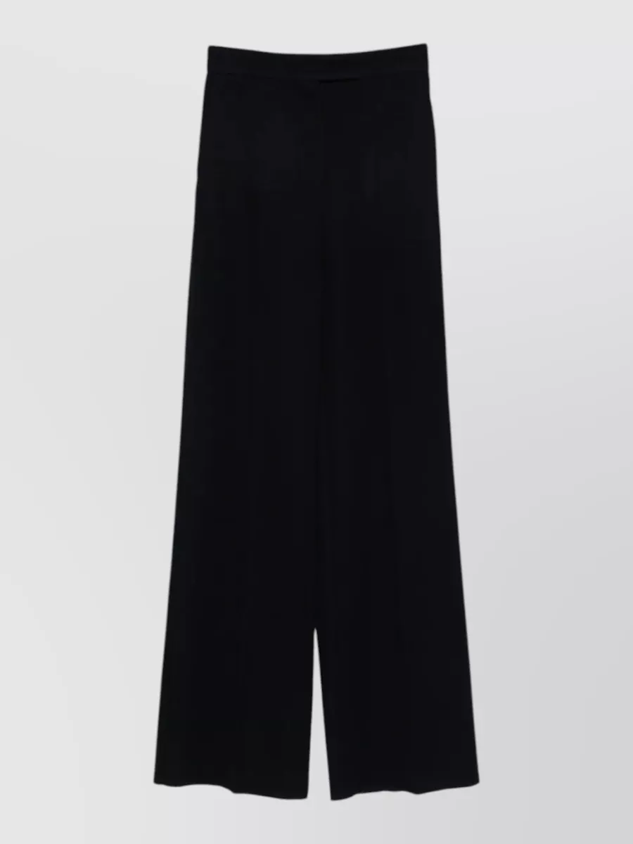 Max Mara Virgin Wool Wide-Leg Trousers