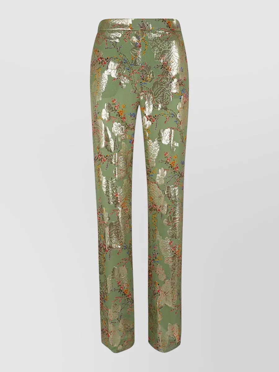 Valentino Garavani Silk Wide-Leg Trousers