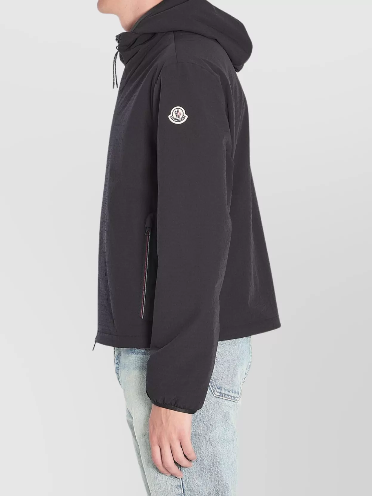 Moncler Naxos Water-Repellent Nylon Jacket