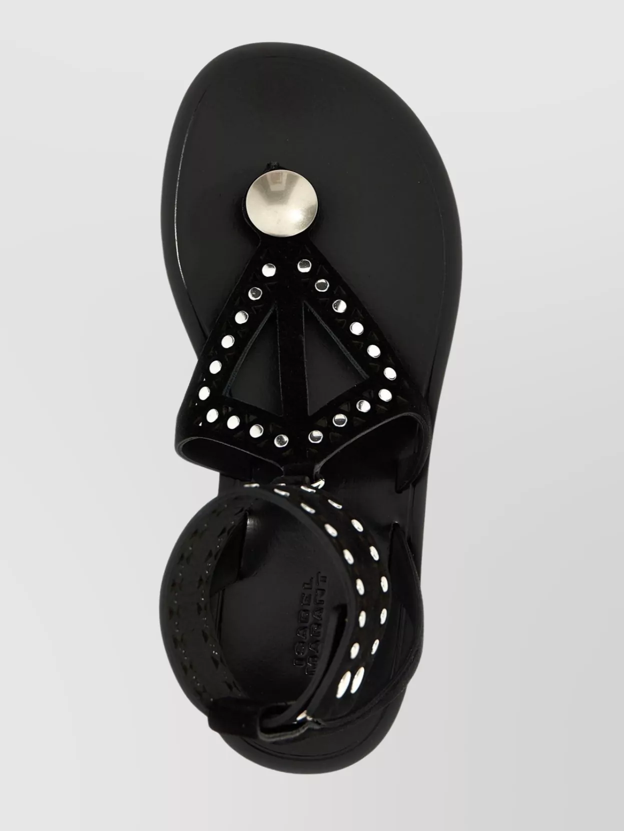 Isabel Marant Flat Sandals Embellished Studded Design