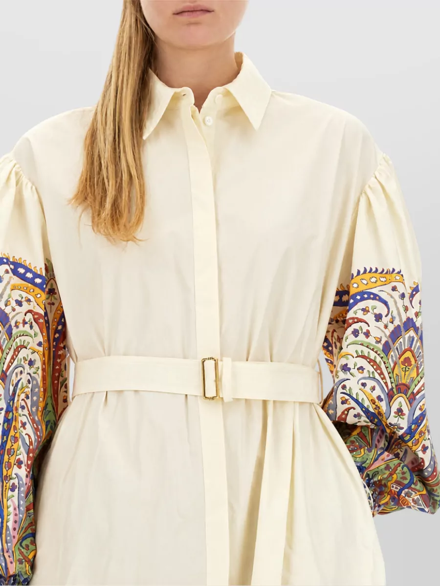 Etro Cotton Midi Shirt Dress