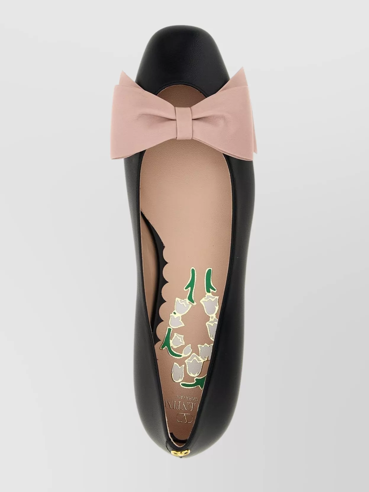 Valentino Garavani 'Bowow' Ballet Flats Featuring Bow Detail