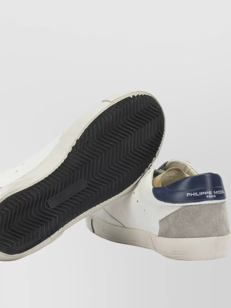 Philippe Model Leather Lace-Up Sneakers