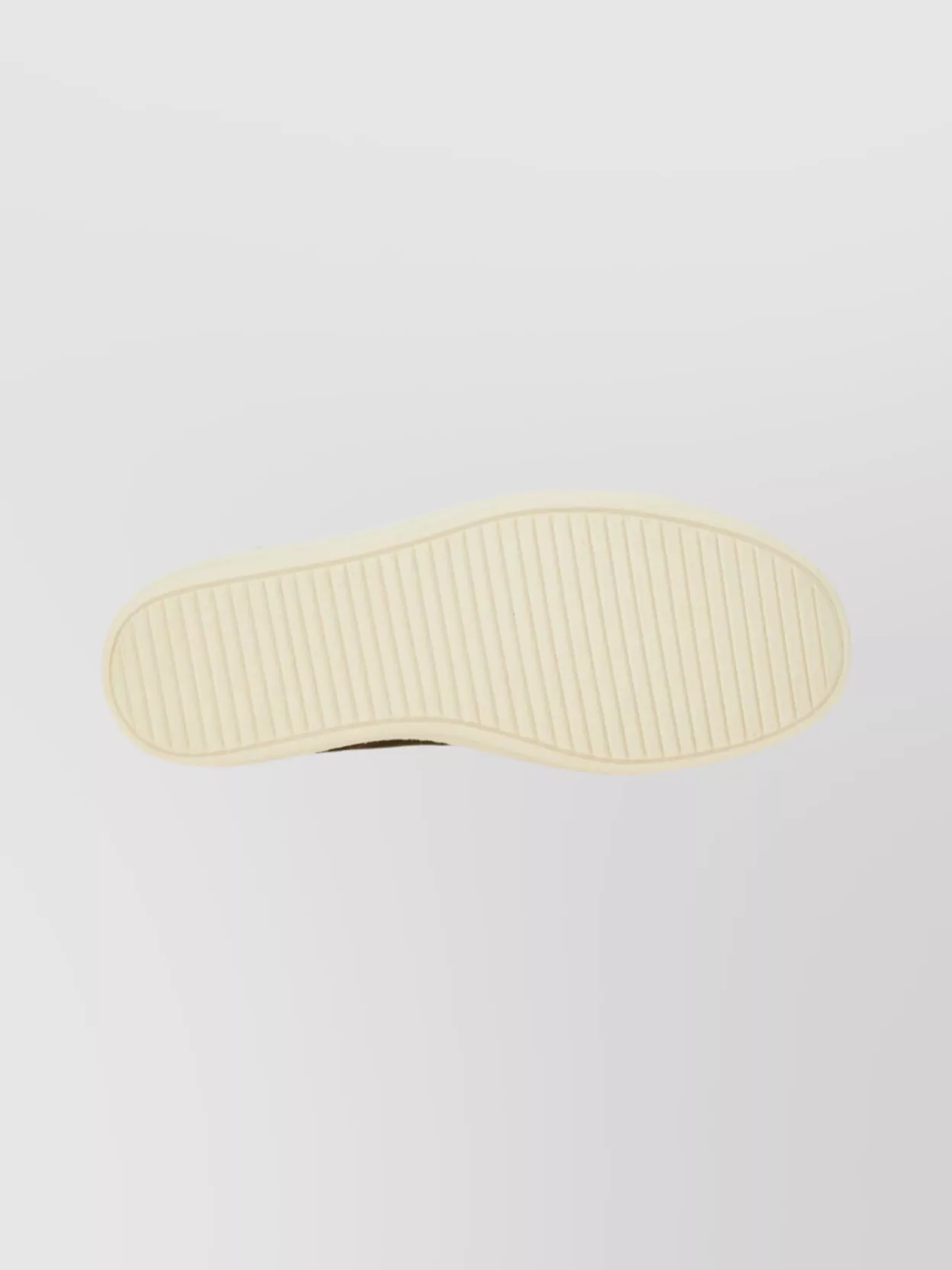 Rick Owens Suede Sneakers With Rubber Sole And Panel