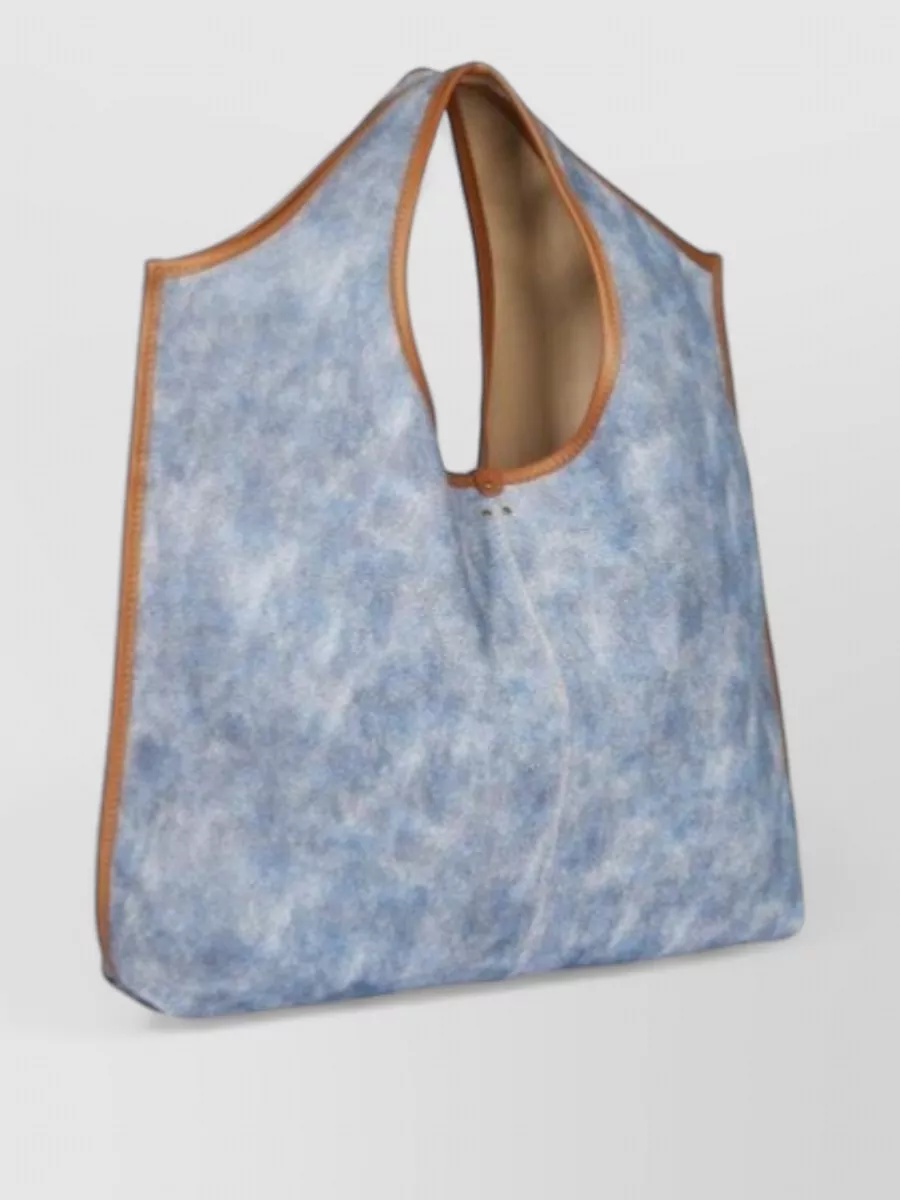 Jérôme Dreyfuss Paco Tote Bag Contrast Trim Dual Handles