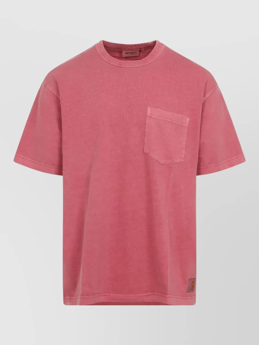 Carhartt Wip Short Sleeve Pocket T-Shirt With Round Neck