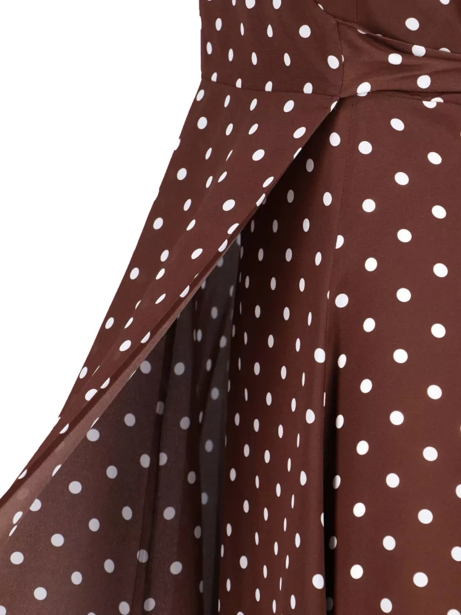 Parosh Silk Midi Dress