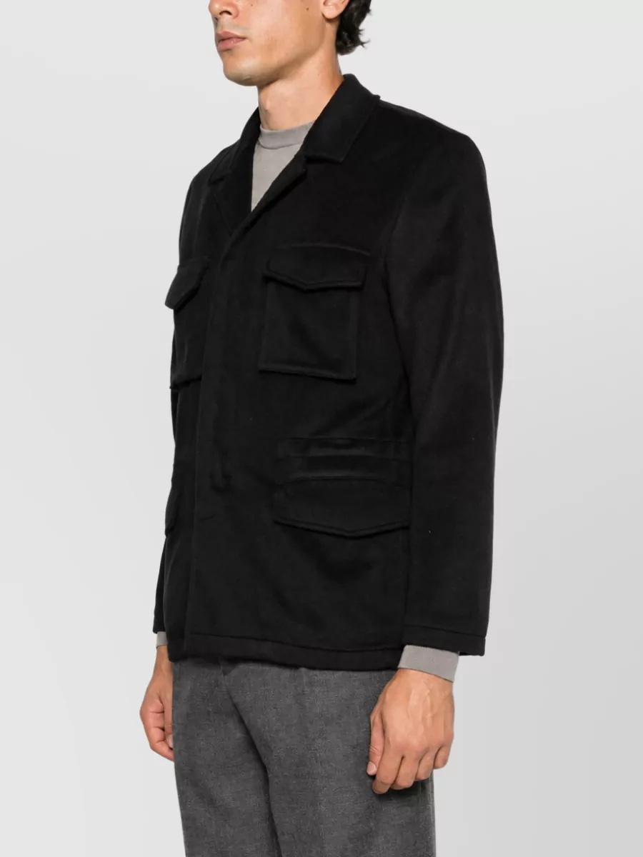 Boglioli Cashmere Single-Breasted Coat