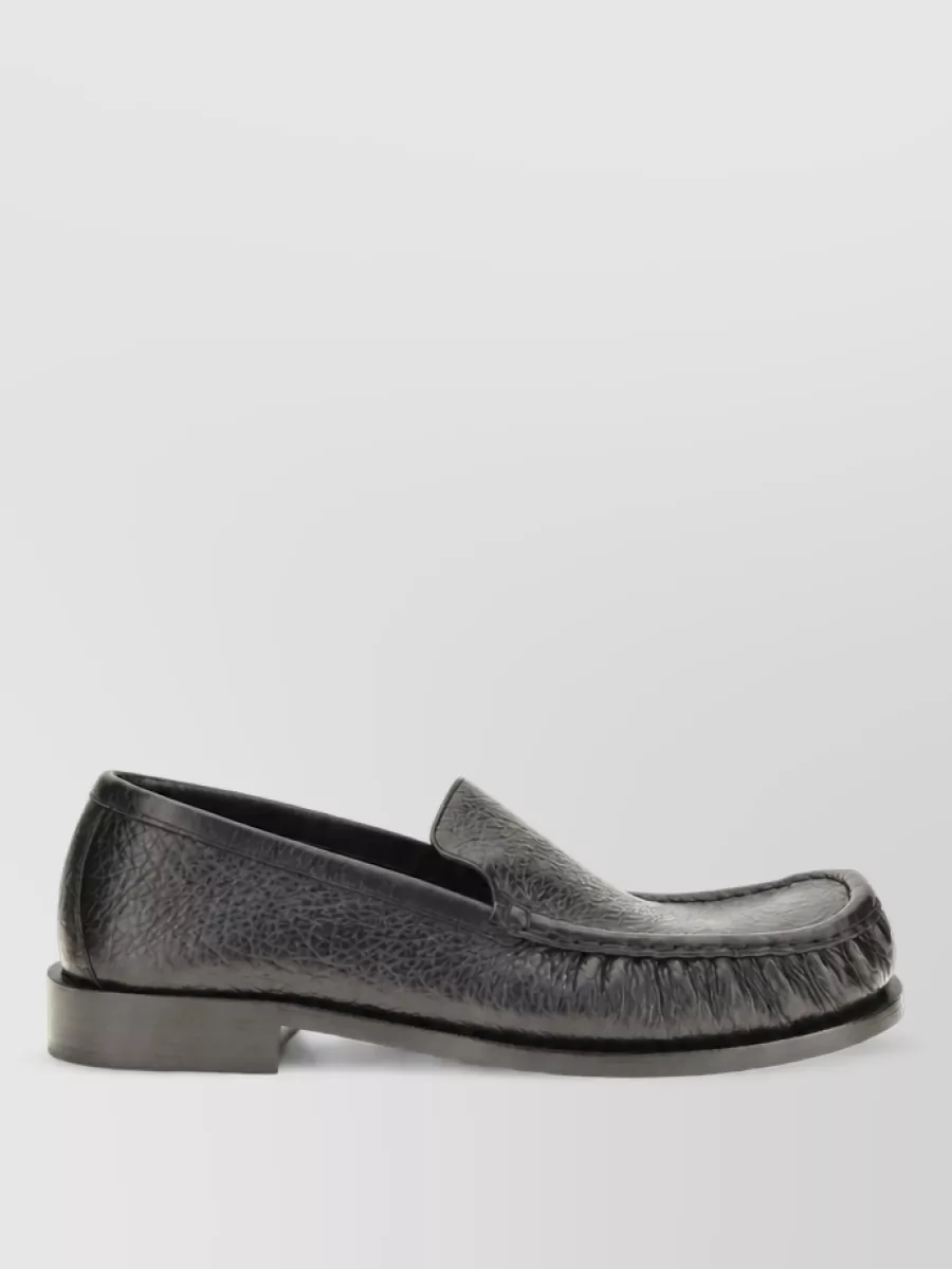 Dries Van Noten Leather Slippers