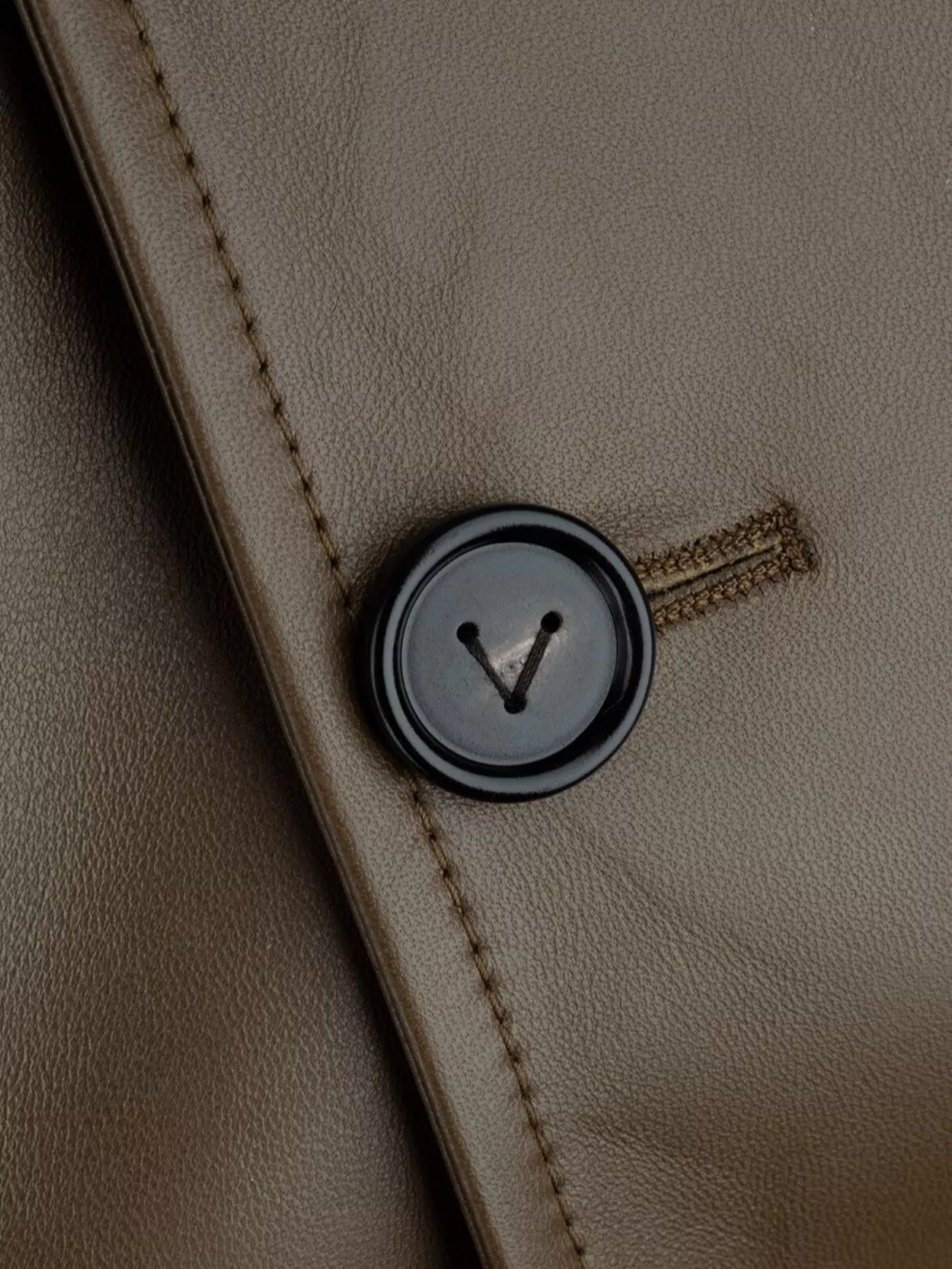 Bottega Veneta Leather Jackets Fitted Wide Collar
