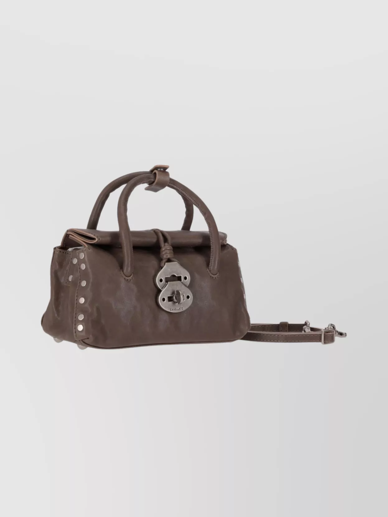 Zanellato Structured Shoulder Bag Detachable Strap