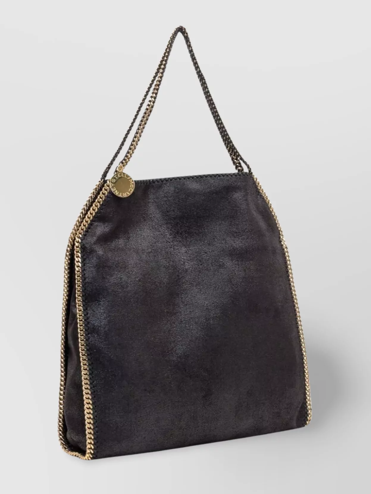 Stella Mccartney Large Metallic Chain Tote Bag