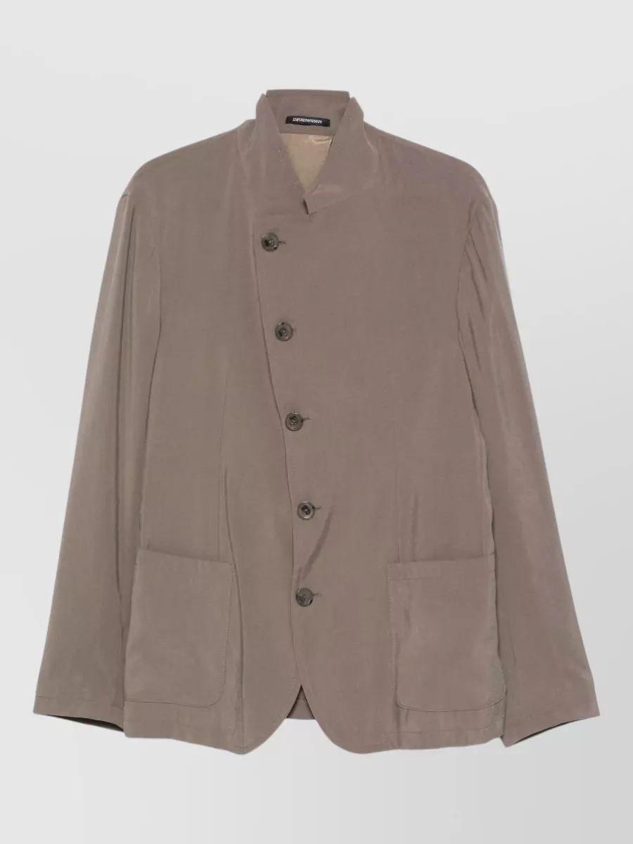 Emporio Armani Single-Breasted Coat