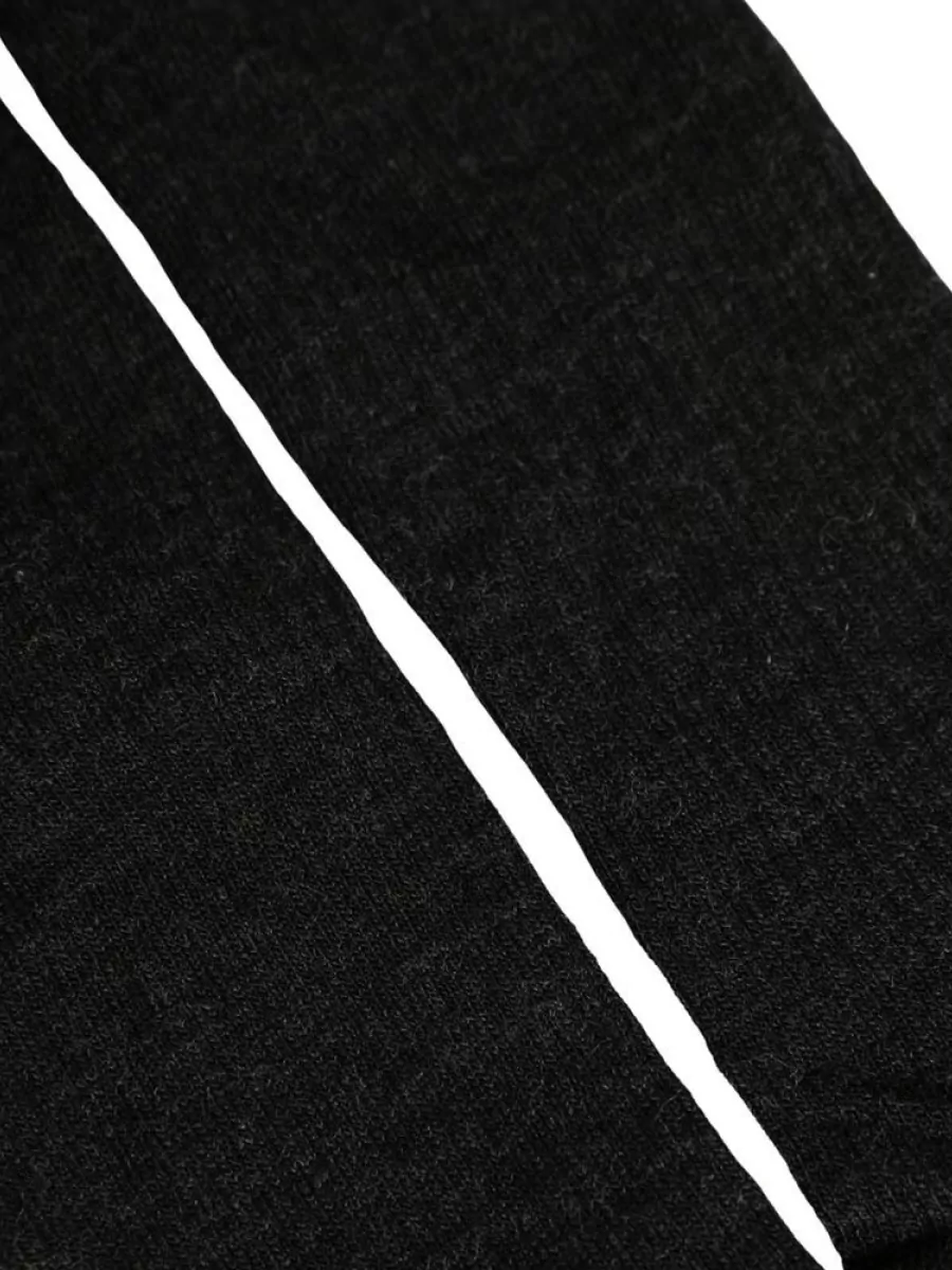 Dolce&Gabbana Wool Logo Mid-Calf Socks