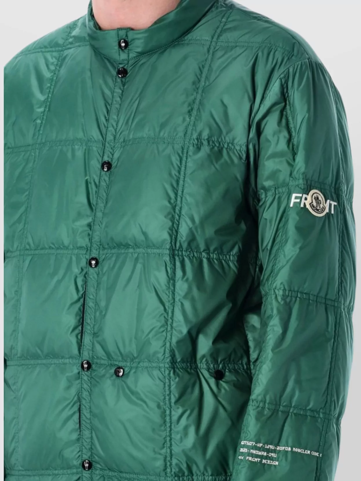Moncler Genius Quilted Collarless Lightweight Long Sleeves Jacket