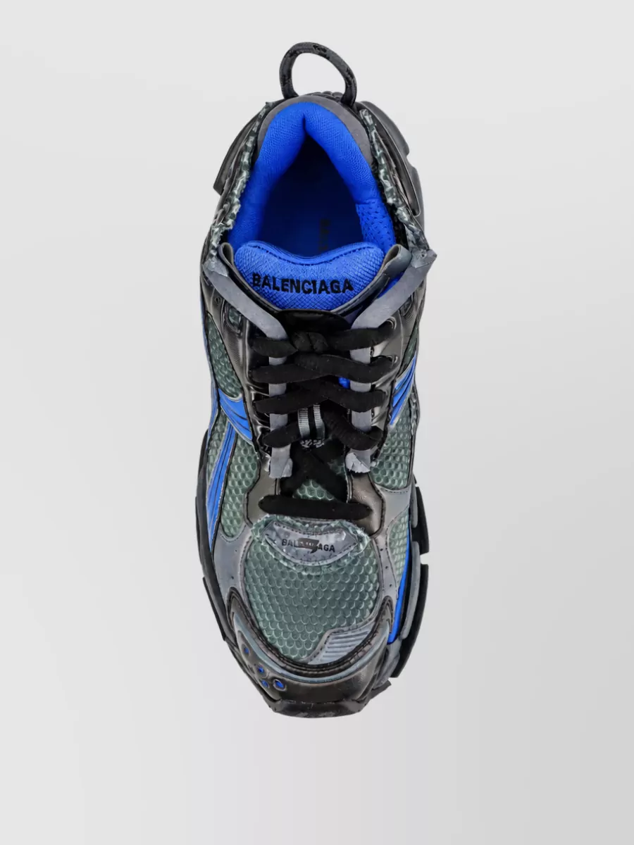 Balenciaga Gradient Mesh Low-Top Sneakers