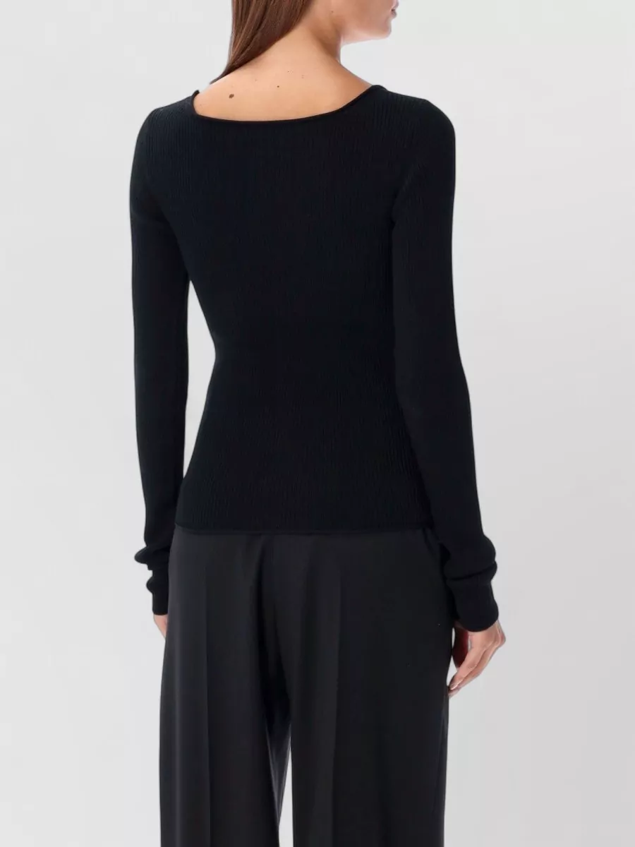 Rhea Costa Merino Wool Knitted Top