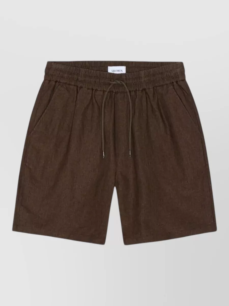Les Deux Linen Swim Shorts