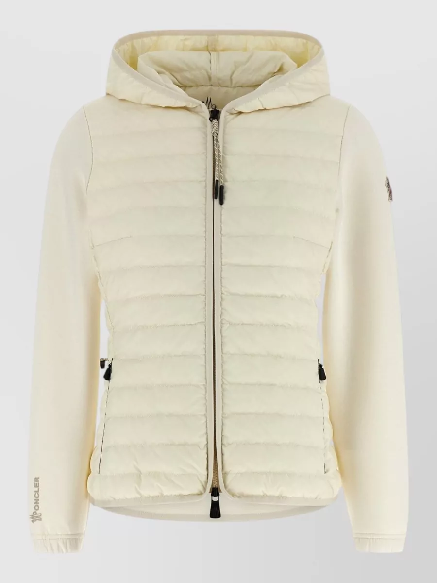 Moncler Grenoble Down hooded quilted puffer jacket