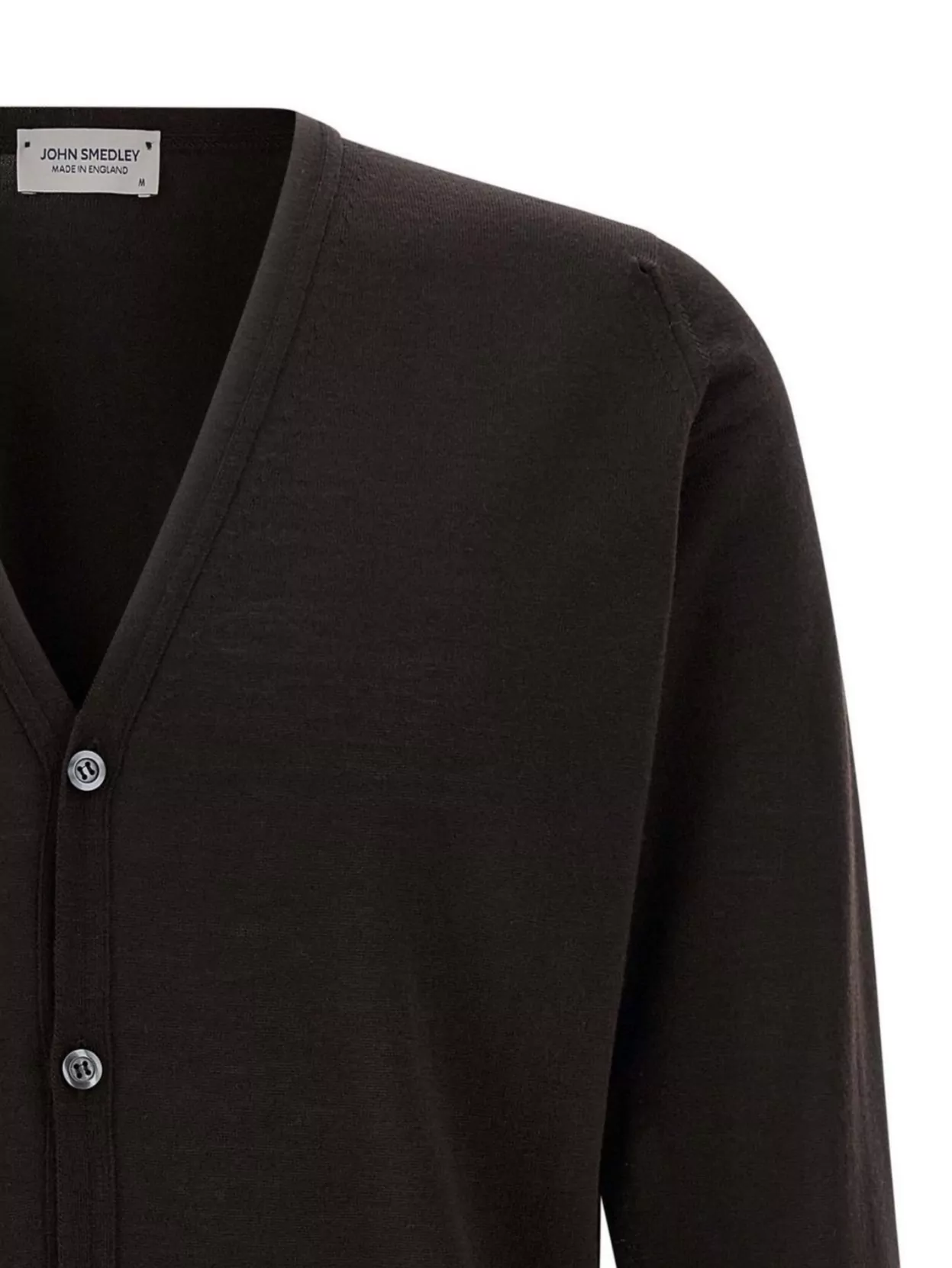 John Smedley Cardigan V-Neckline Long Sleeves