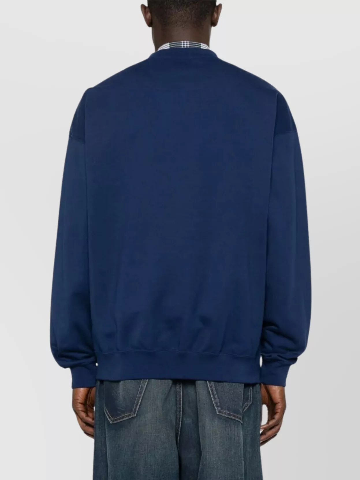 Y-3 Ribbed Crew Neck Sweater With Long Sleeves