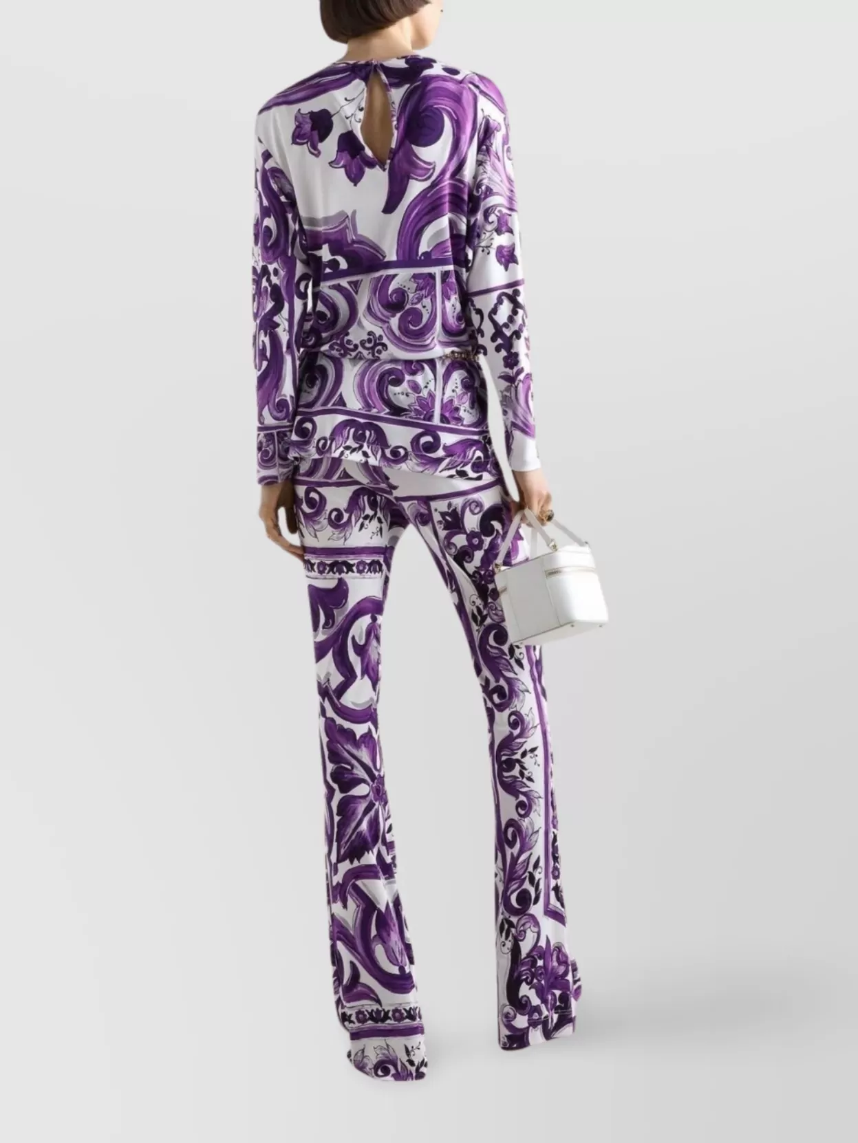 Dolce&Gabbana Maiolica Print Trousers