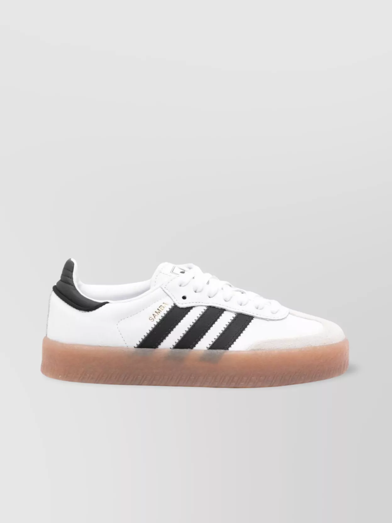 Adidas Platform Samba Sneaker Gum-Rubber Sole