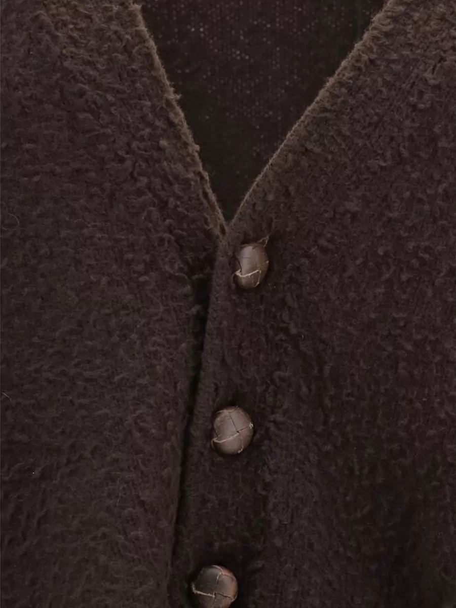 Golden Goose Wool casentino-effect oversized cardigan