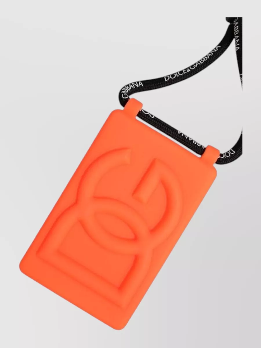 Dolce&Gabbana Silicone Adjustable Badge Holder