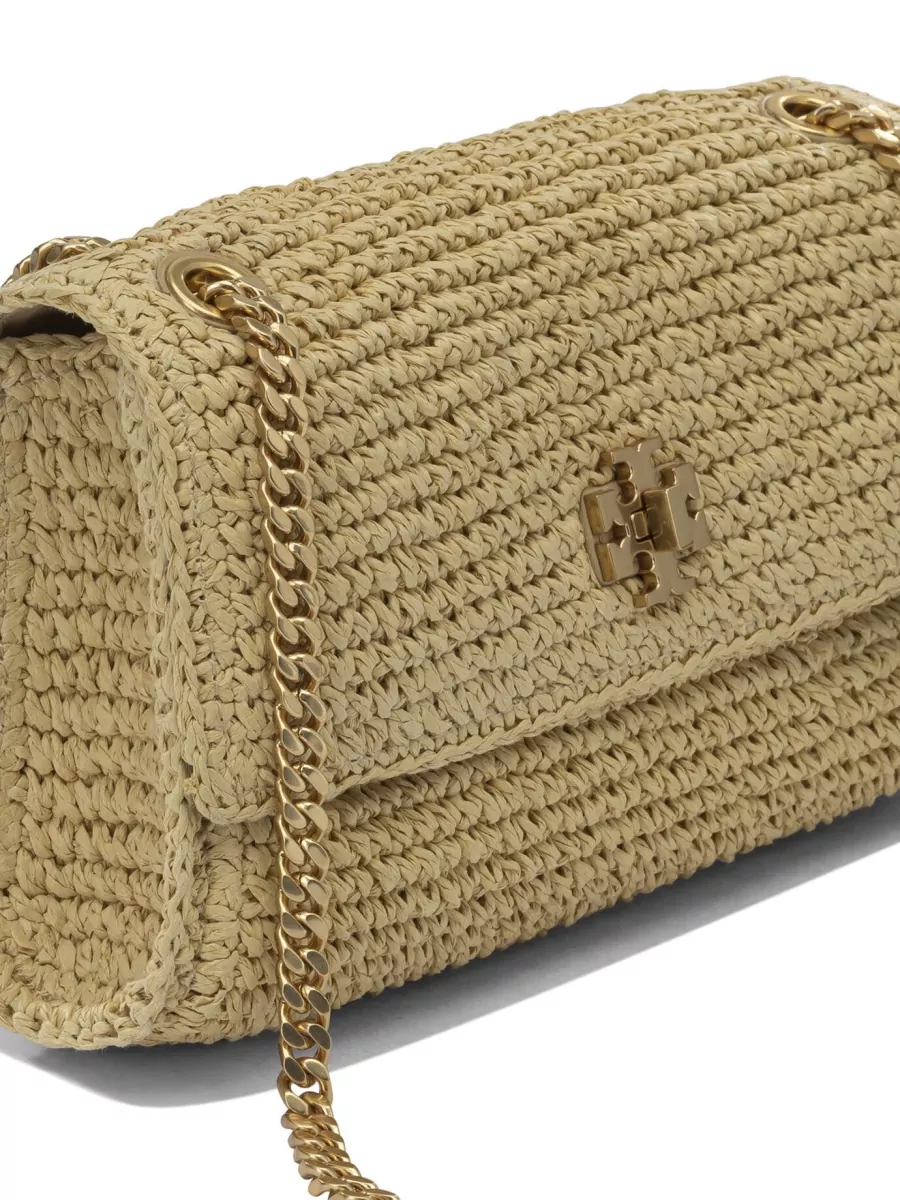 Tory Burch Kira Mini Raffia Crossbody Bag