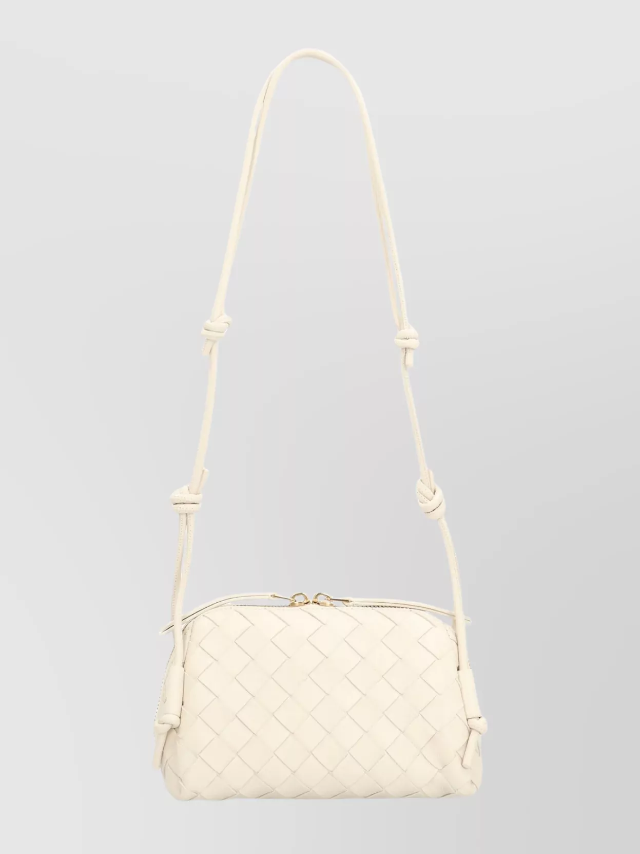 Bottega Veneta woven leather crossbody pouch