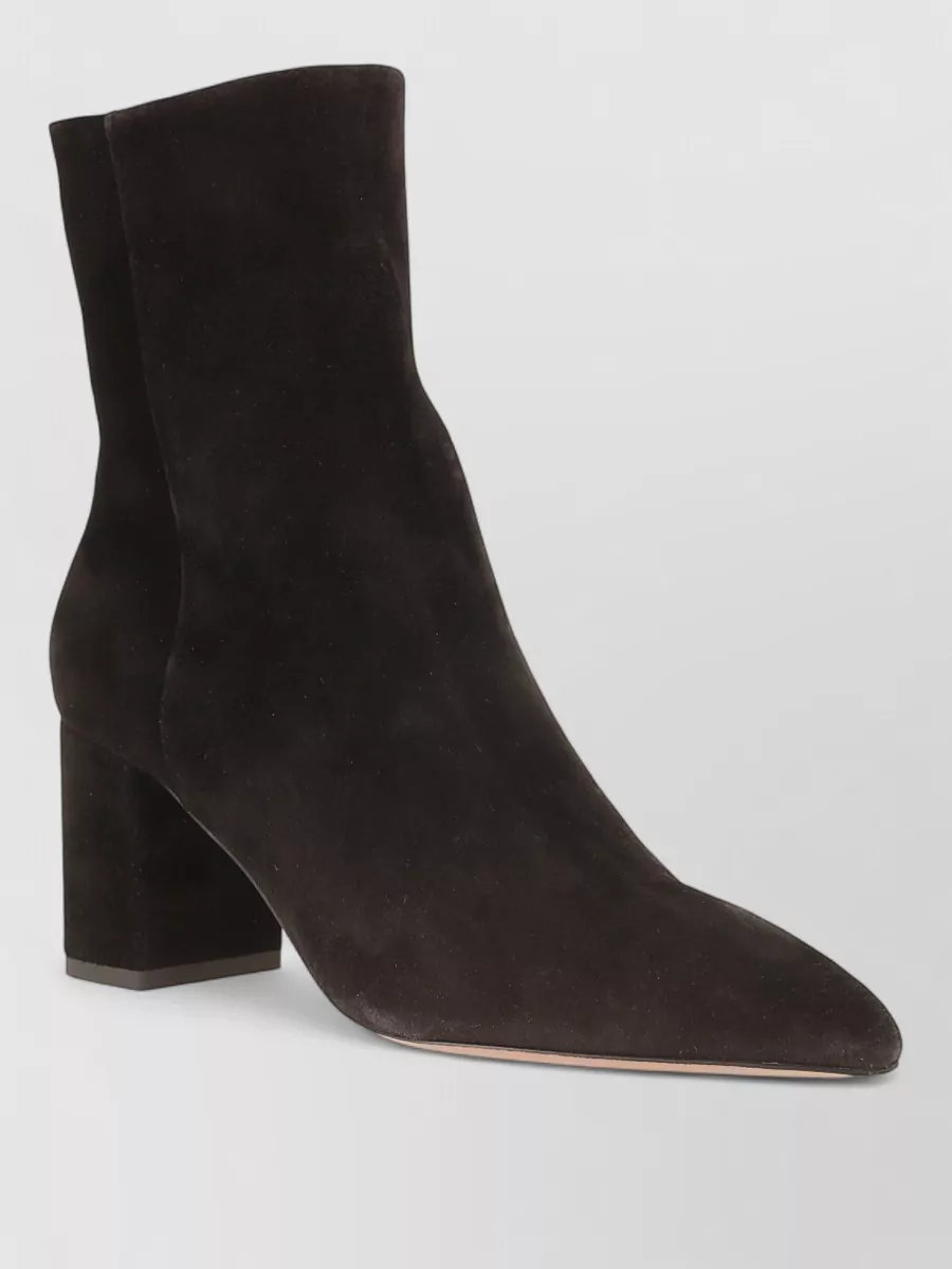 Paris Texas Leather Ankle Boots