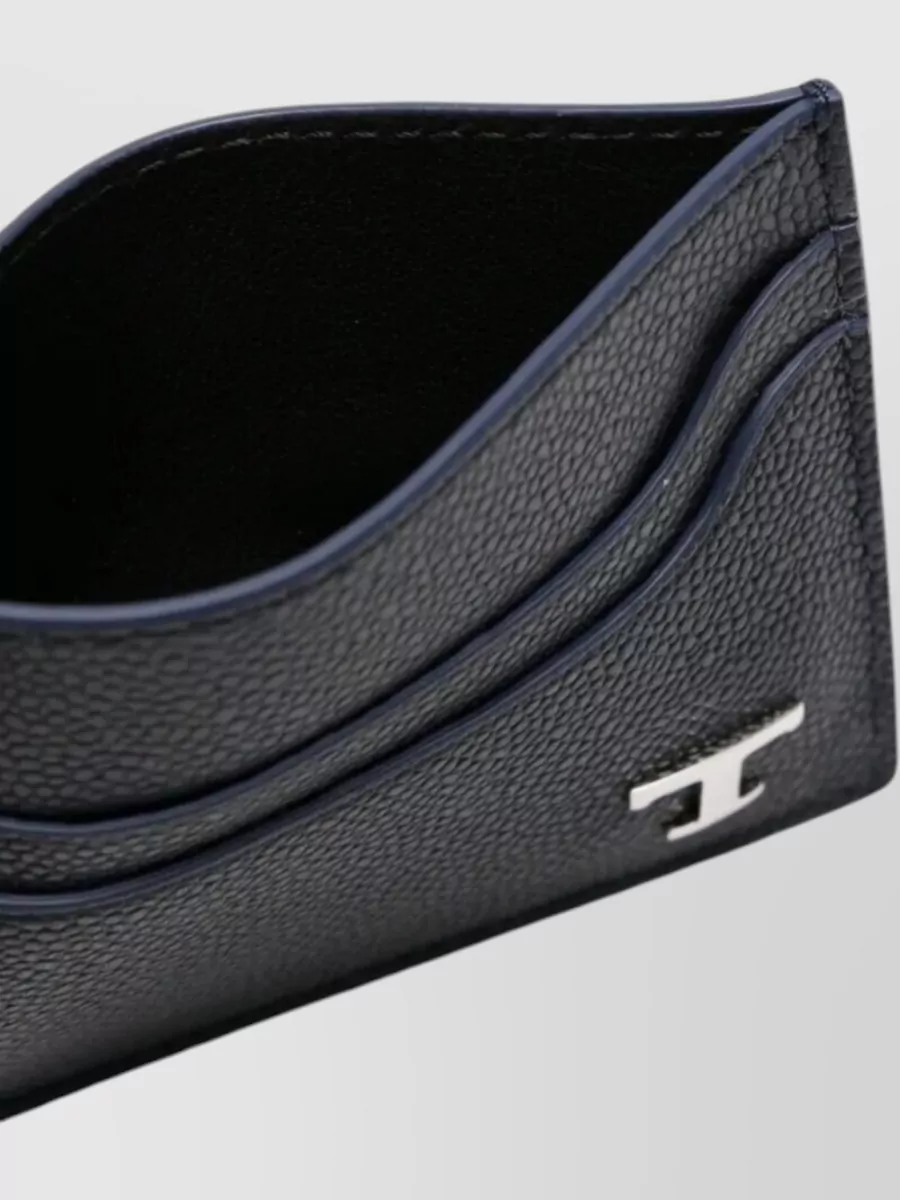 Tod's Grained Leather Cardholder
