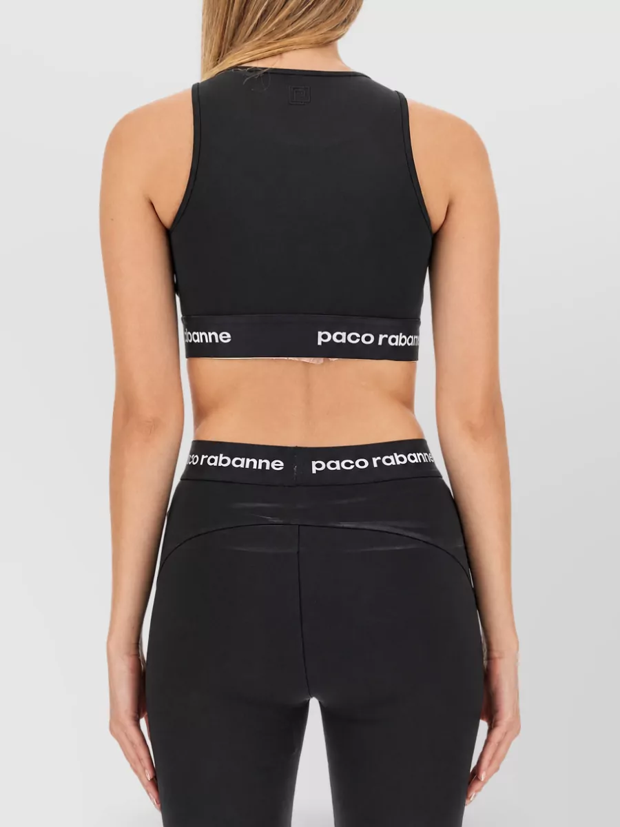 Paco Rabanne Logo Bodysuit