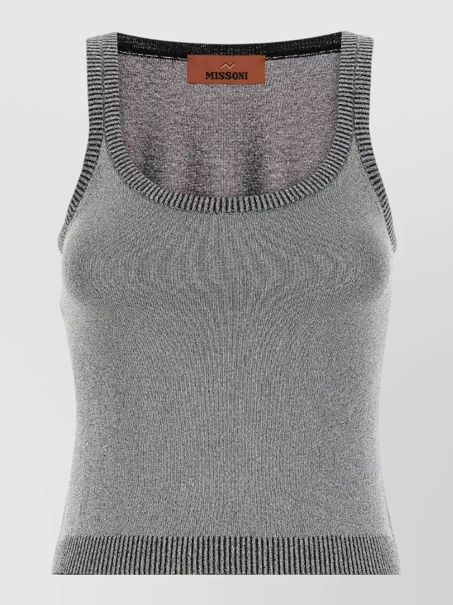 Missoni Metallic tank top