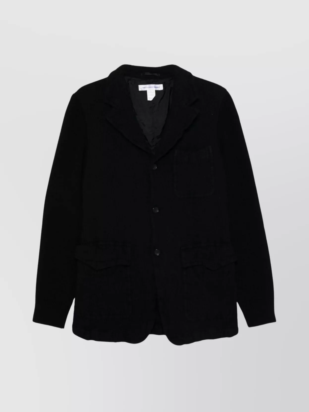 Comme Des Garçons Men's Tailored Jacket Featuring Pockets