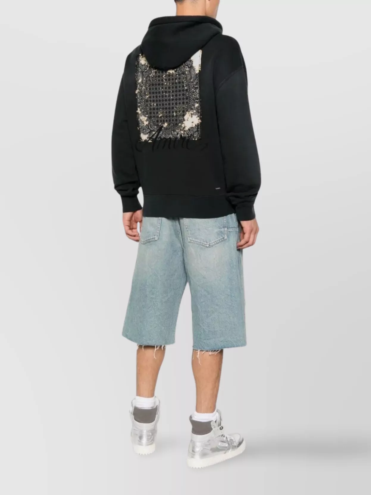 Amiri Bleach Bandana Os Hoodie