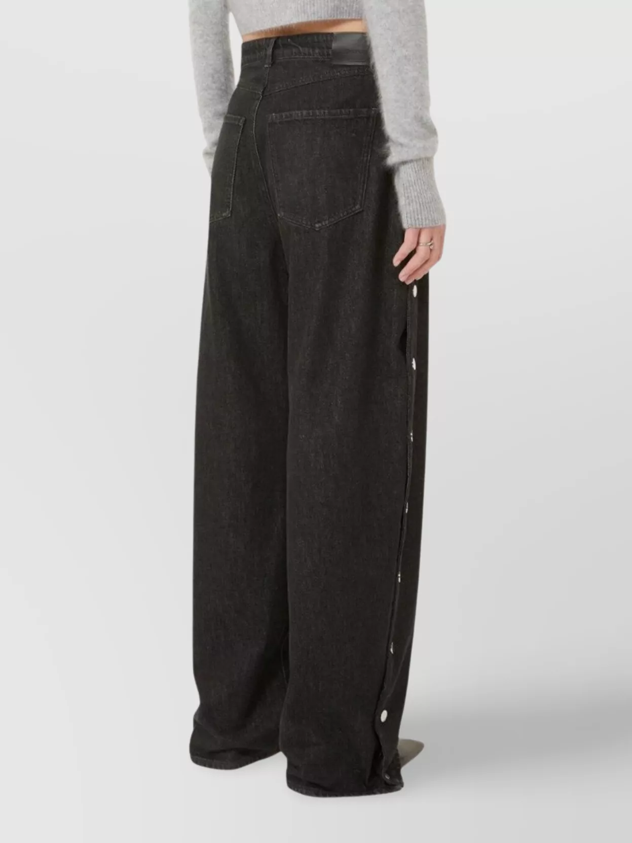 Sportmax Loose Fit Wide Leg Trousers