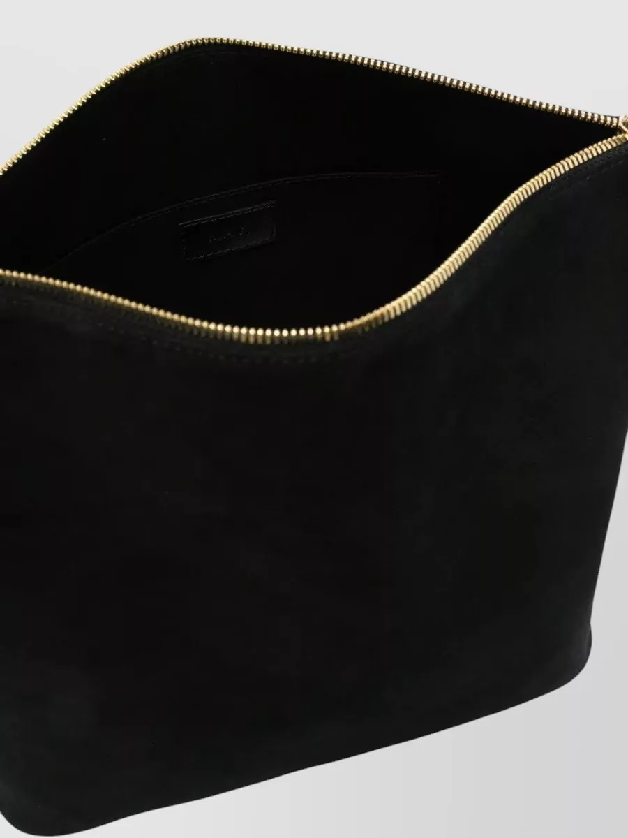 A.p.c. Rectangular Suede Shoulder Bag Strap